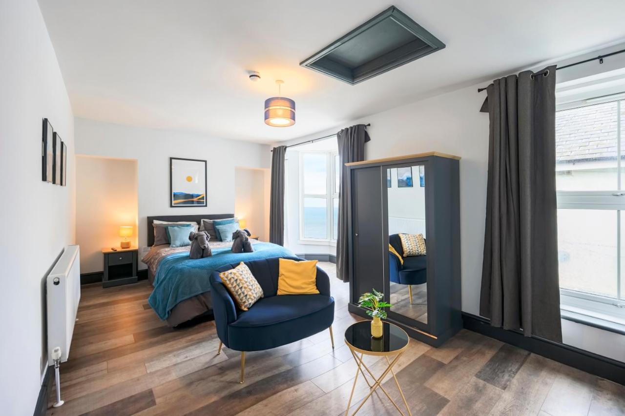 Seafront Apartment With Balcony, Parking And Sea Views Aberystwyth Exterior foto